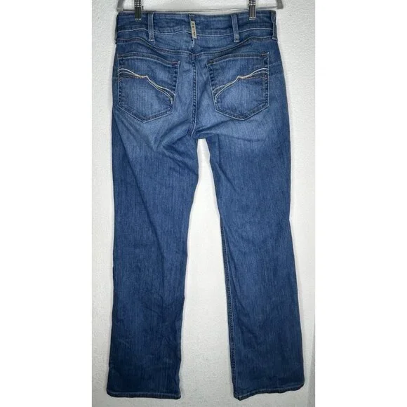 Ariat Jeans Womens 30L Mid Rise Allison Boot Jean Western 34x35 Tall Western - Picture 3 of 16